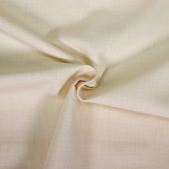 Sashiko Stoff Einfarbig - Off White