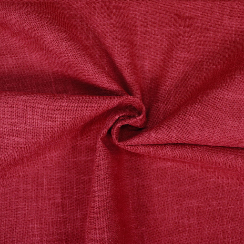 Sashiko Stoff Einfarbig - Rot