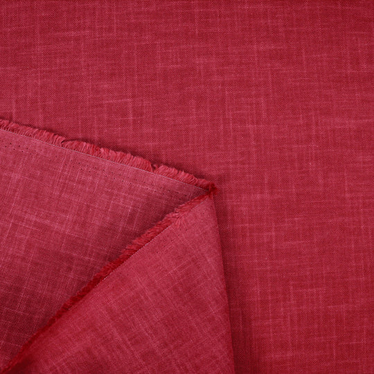 Sashiko Stoff Einfarbig - Rot