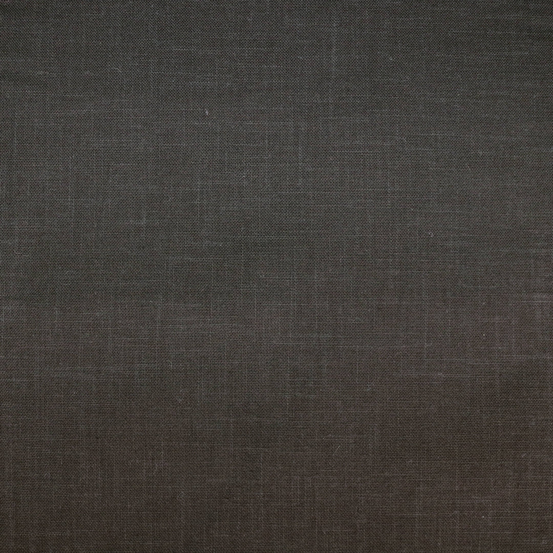 Sashiko Stoff Einfarbig - Schwarz