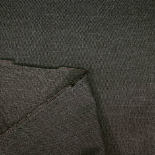 Sashiko Stoff Einfarbig - Schwarz