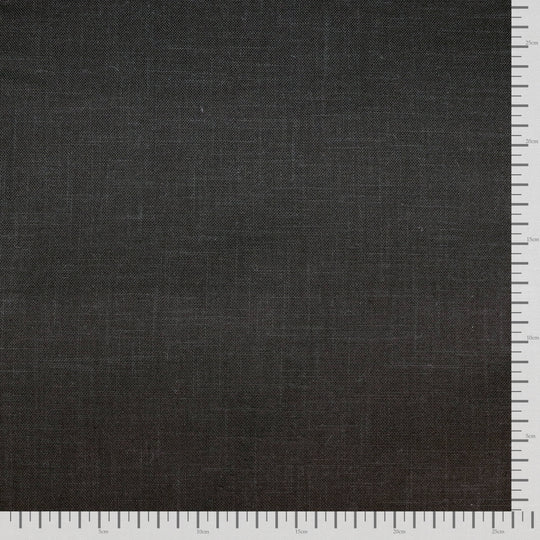 Sashiko Stoff Einfarbig - Schwarz