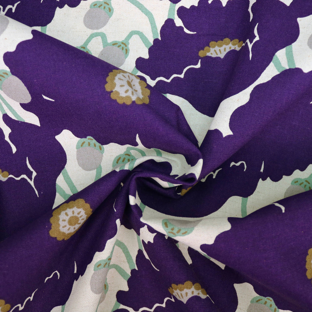 Mohnblumen Groß - Lila