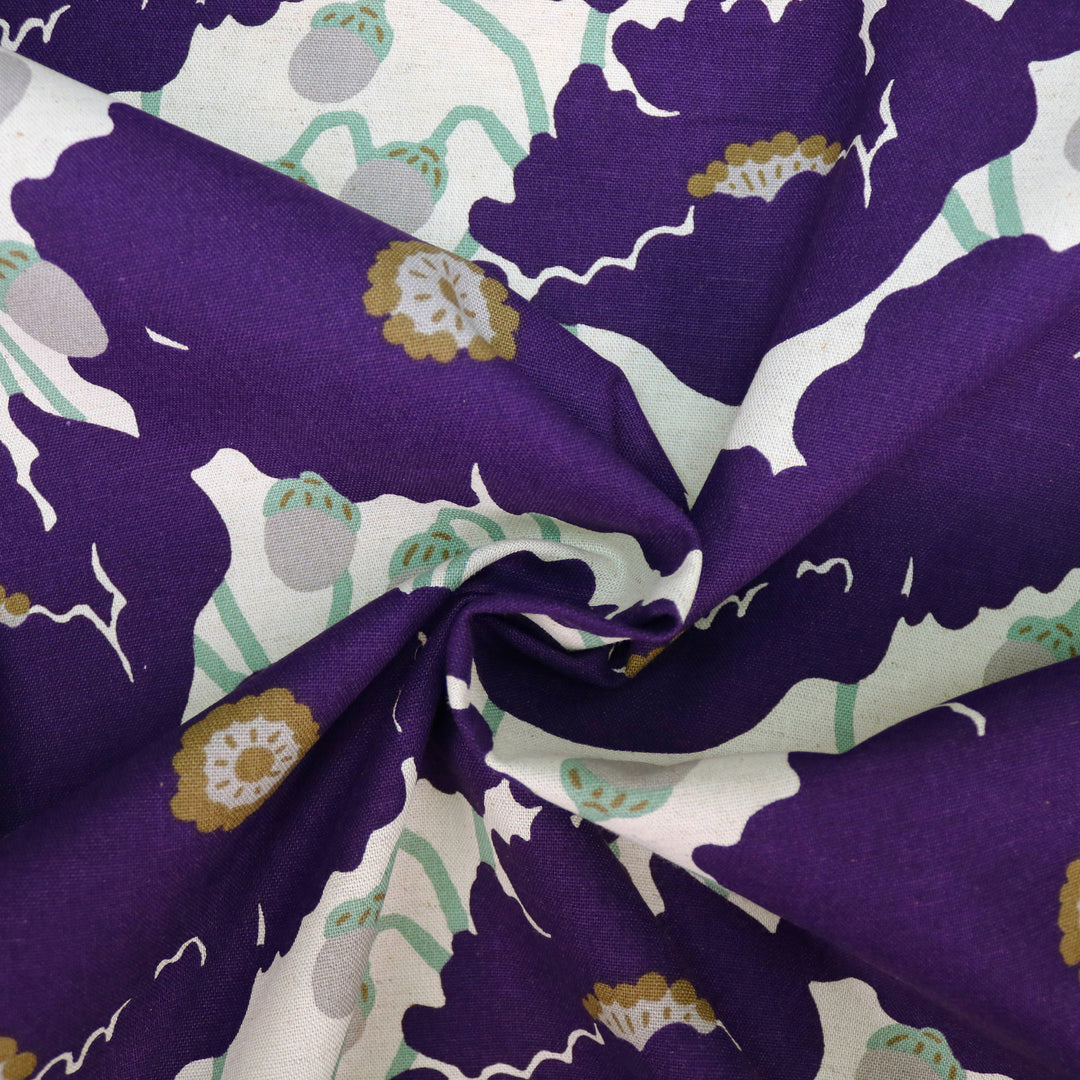 Mohnblumen Groß - Lila