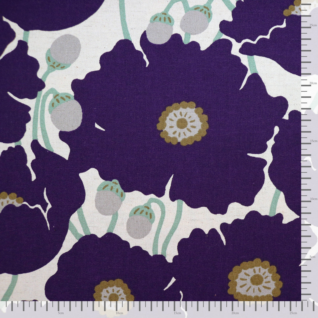 Mohnblumen Groß - Lila