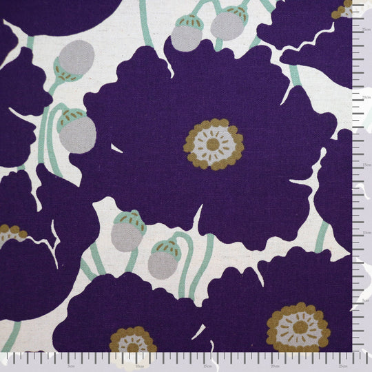 Mohnblumen Groß - Lila