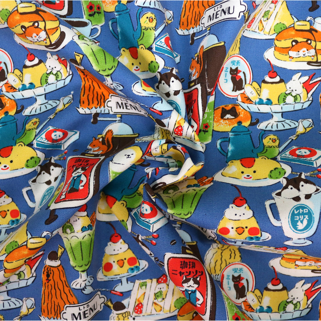 Süßes Dessert - Blau