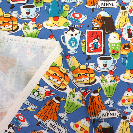 Süßes Dessert - Blau