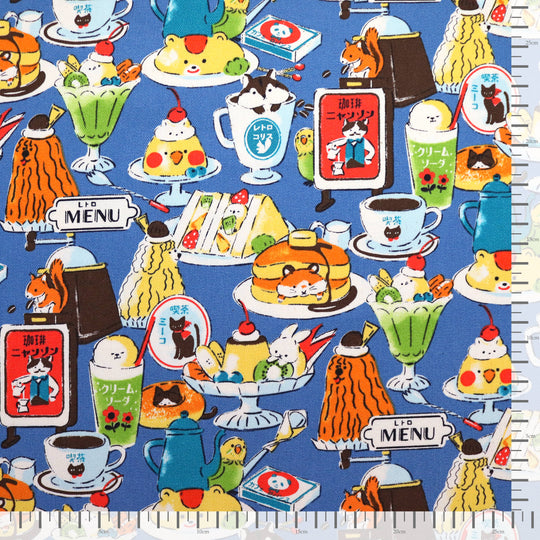 Süßes Dessert - Blau