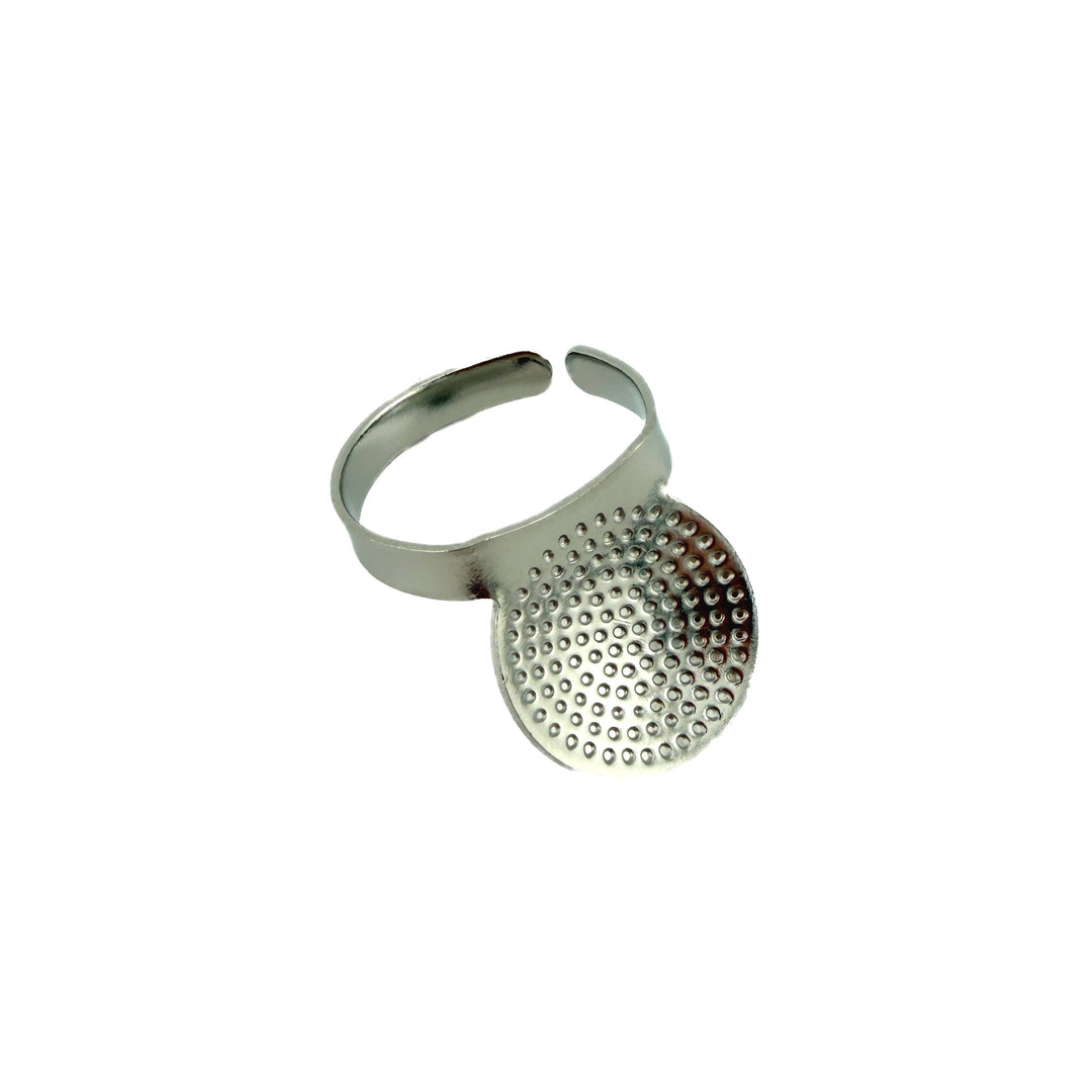 Clover Sashiko Fingerhut Metall