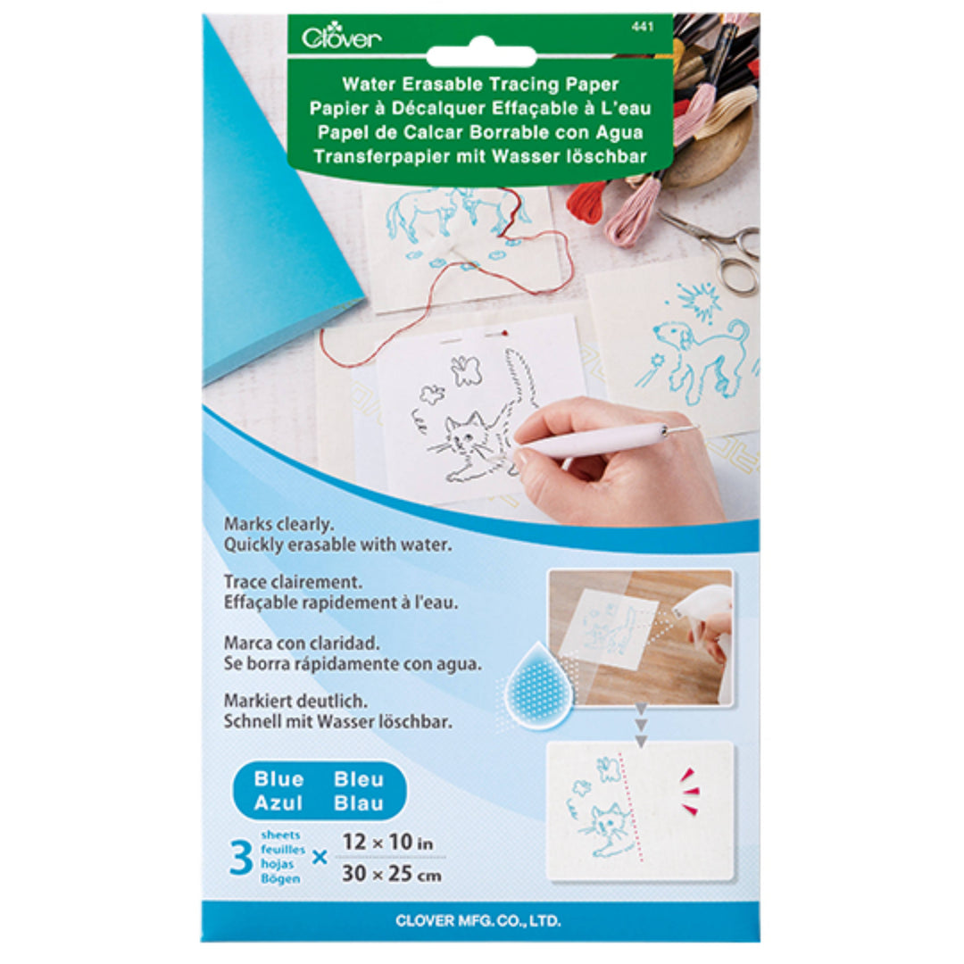 Clover Wasserlösliches Transferpapier