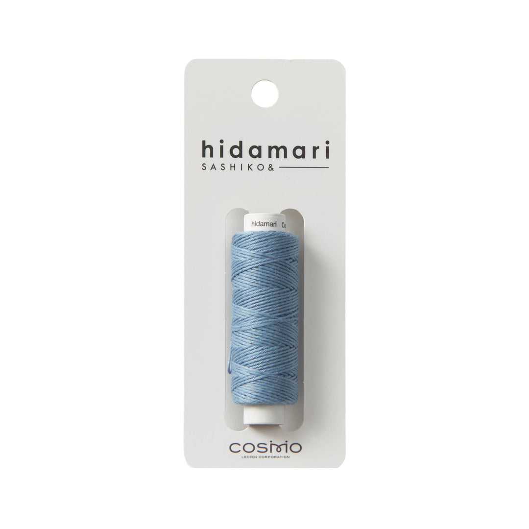 Hidamari Sashiko Garn - 01 blaugrau