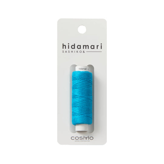 Hidamari Sashiko Garn - 02 türkisblau