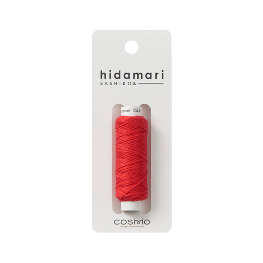 Hidamari Sashiko Garn - 09 signalrot