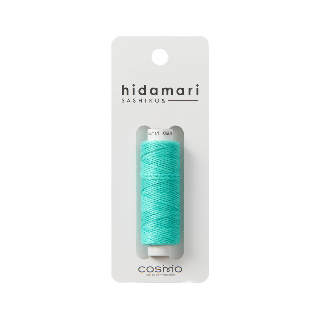 Hidamari Sashiko Garn - 25 türkis