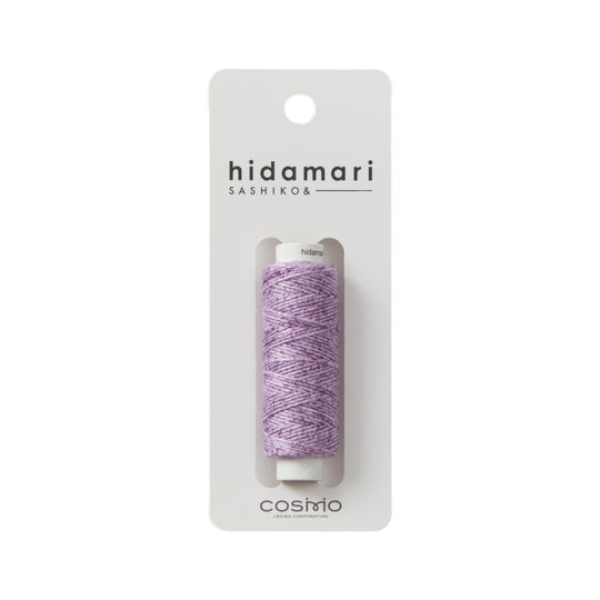 Hidamari Sashiko Garn - Melange - 204 lila