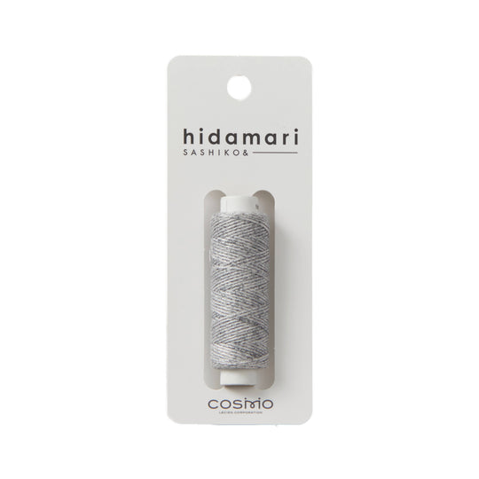 Hidamari Sashiko Garn - Melange - 205 grau