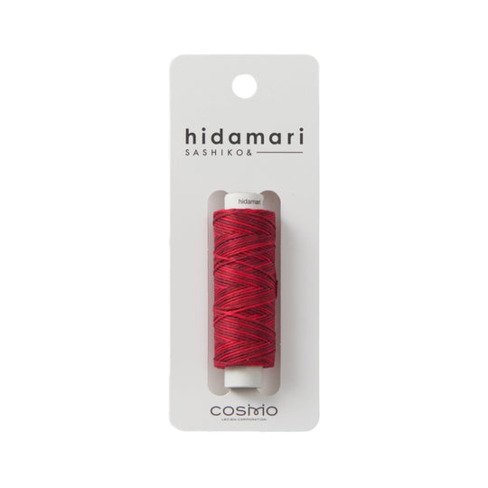 Hidamari Sashiko Garn - Verlauf - 401 rot