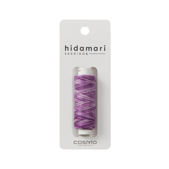 Hidamari Sashiko Garn - Verlauf - 403 lila
