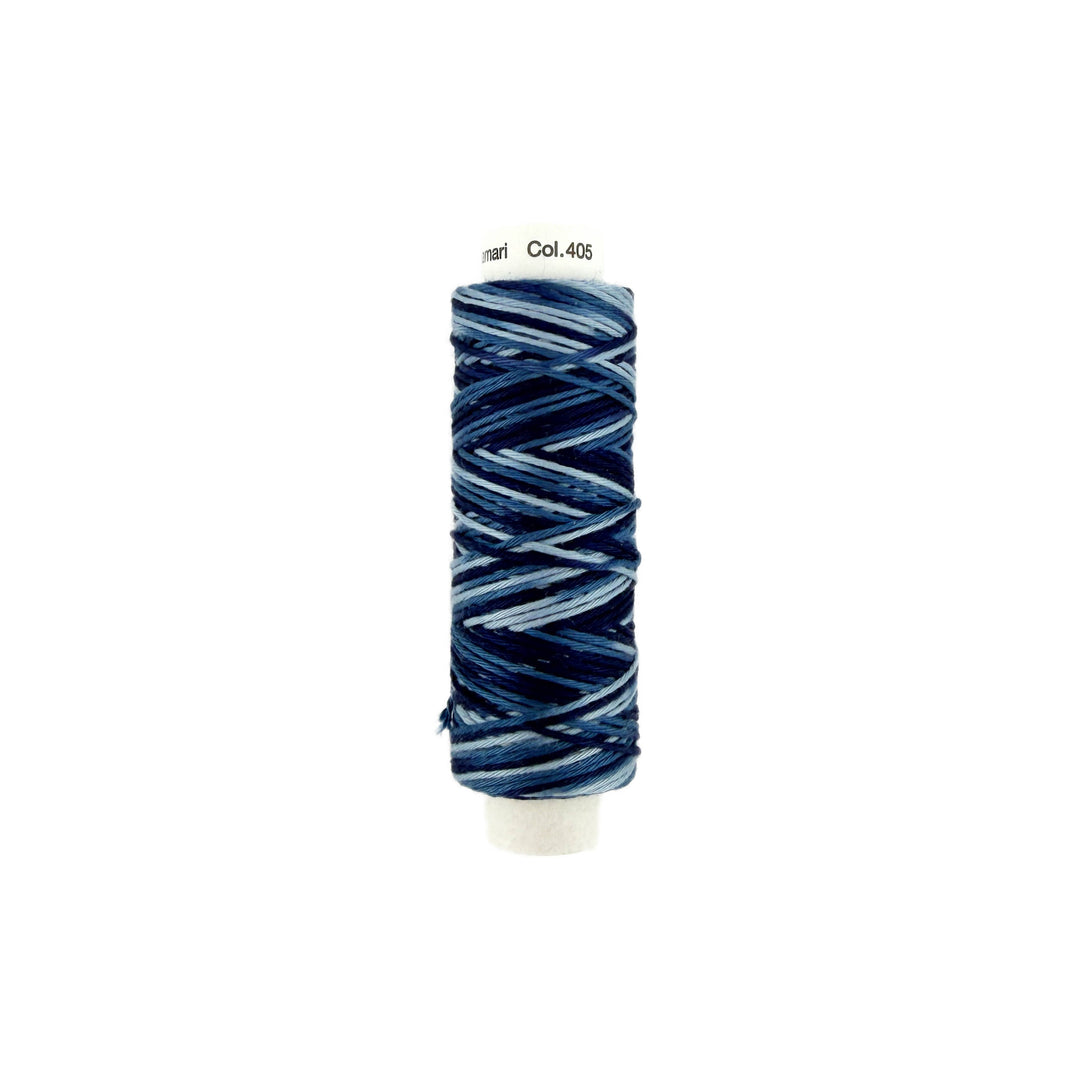 Hidamari Sashiko Garn - Verlauf - 405 blau