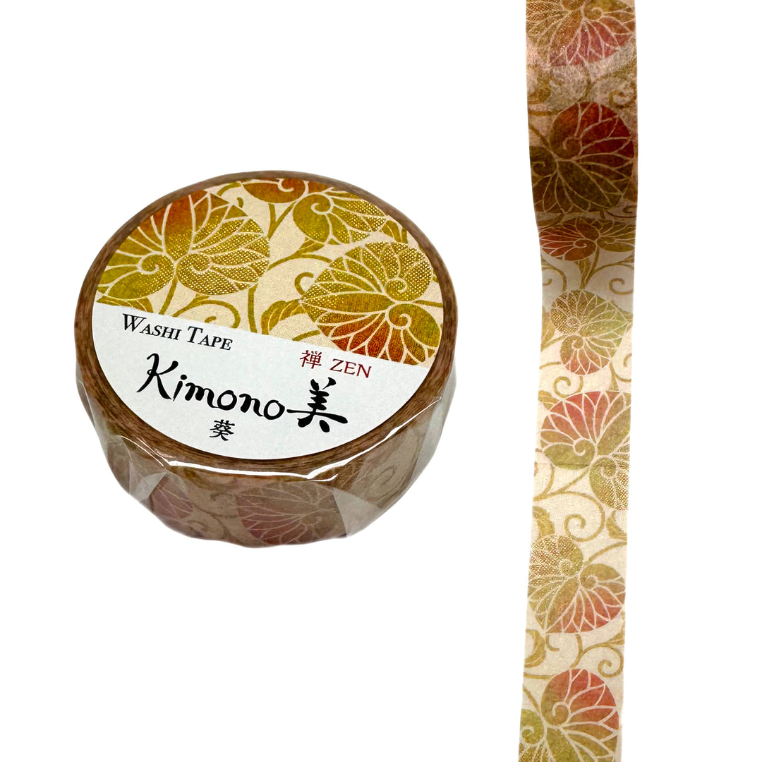 Washi-Tape - Kimono - Blätter & Arabesken