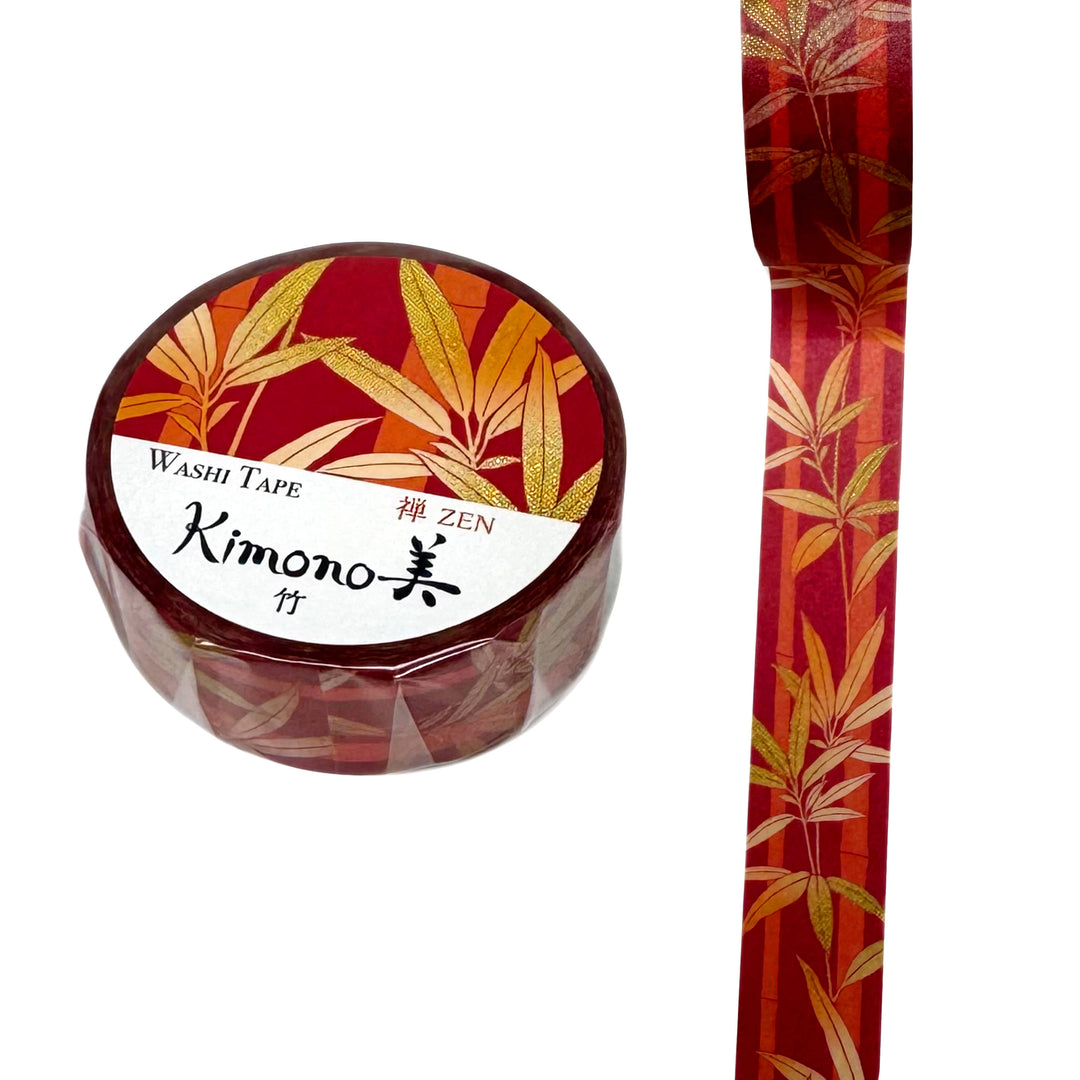 Washi-Tape - Kimono - Bambus & Streifen
