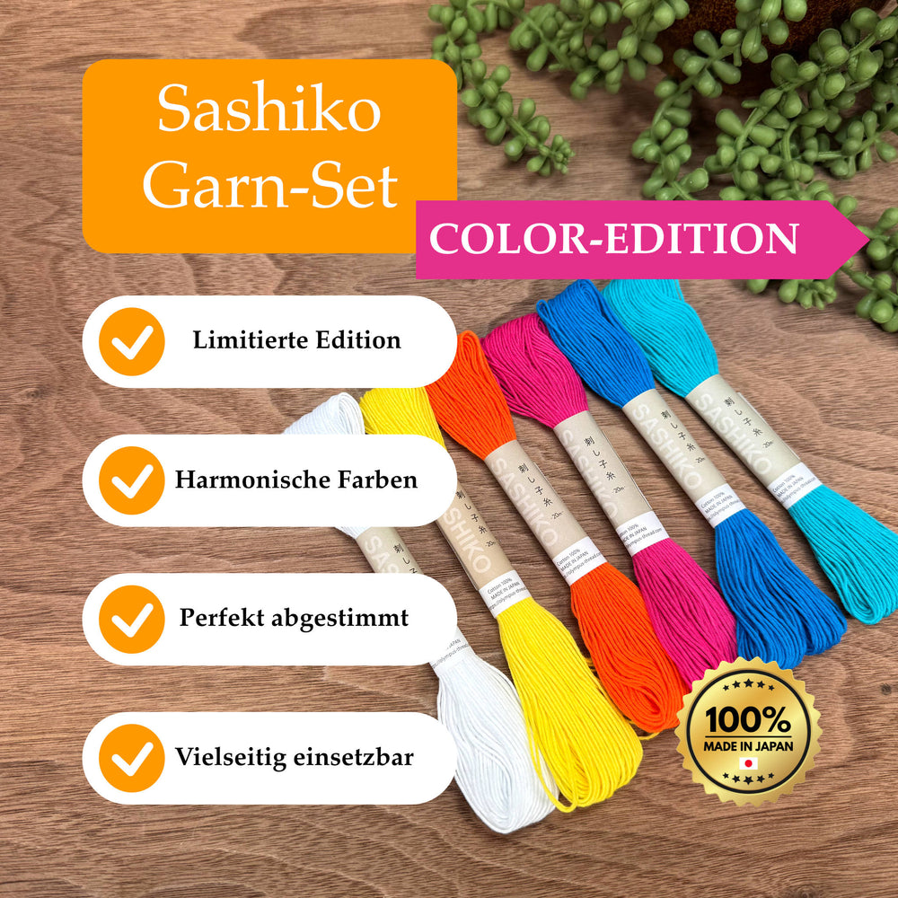 Olympus Sashiko Garn Set - Color
