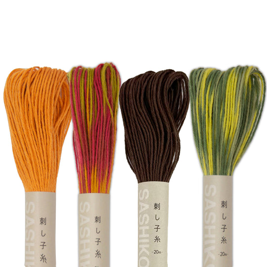 Olympus Sashiko Garn-Set - Herbst Edition