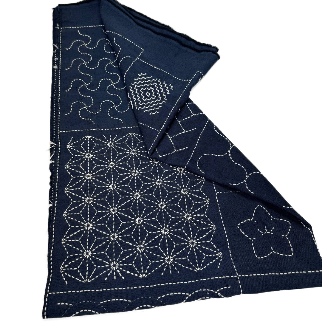 Olympus Sashiko Panel by Susan Briscoe - Traditionell