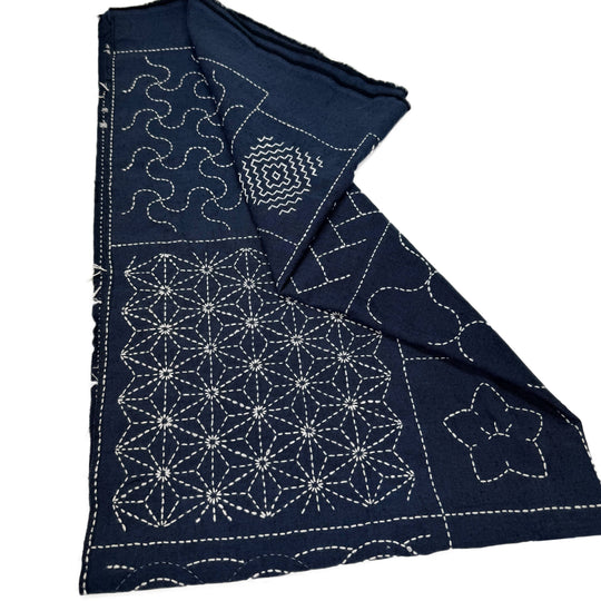 Olympus Sashiko Panel by Susan Briscoe - Traditionell