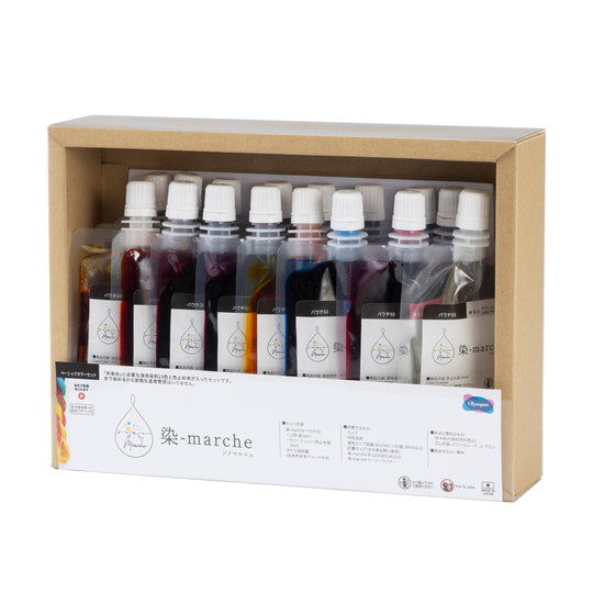 Olympus "So-Me"-Marche Sashiko Dyeing Kit - Basic Colors