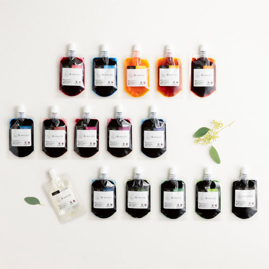 Olympus "So-Me"-Marche Sashiko Dyeing Kit - Basic Colors