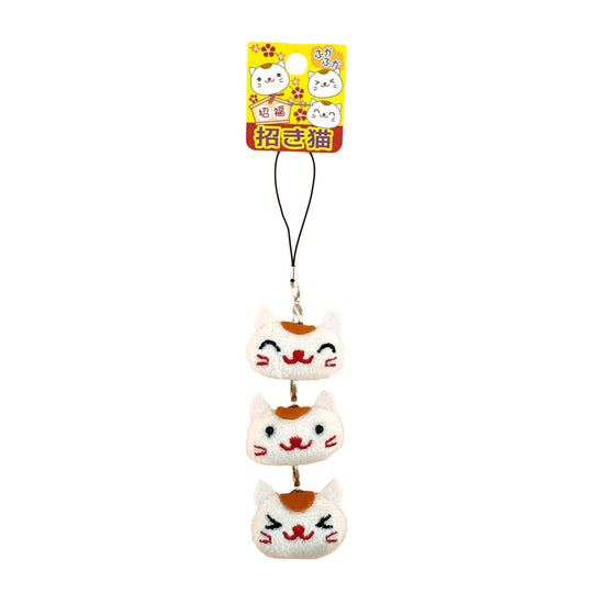 Schlüsselanhänger  – Maneki Neko - Girlande